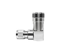 Conector de cable coaxial de alto voltaje LC hembra en ángulo recto a HN macho - 50 ohmios, CC-6 GHz, baja pérdida