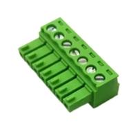 Conector de cable con pin Bloque de terminales enchufables 10 piezas, 3,5 mm, 2P, 3P, 4P ~ 24P(Straight female,9P)