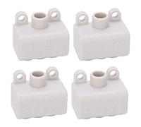 Conector de Cable, Conector de Cableado en Forma de T Bifurcador Principal de Alta Potencia Diseño Resistente a la Rotura para Cableado de Luz de Techo para Cableado(Uno dentro y dos fuera (ZK-306))