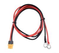 Conector de cable de 12 AWG para xt60 a ojal para cargador RC ESC, cable de silicona de 91,5 cm con conector de anillo redondo para drones FPV Racing y baterías Lipo (hembra)