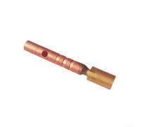 Conector de cable de antorcha de soldadura Tig refrigerado por agua para Wp-20 Wp-20f Wp-20p Wp-20v Wp-24w Wp-24wf Wp-25 con rosca 1/4-28 Unf estable para rendimiento alta confiabilidad herramienta de