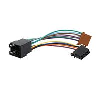 Conector de cable de radio 206 radio adapter exquisito adaptador de arns de cableado 206 radio adapter rendimiento estable y duradero para coche para Arneses de cableado