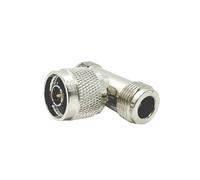 Conector de cable divisor 3 canales, macho tipo N a hembra doble 2. Adaptador coaxial en forma T triple, utilizado for walkie-talkies