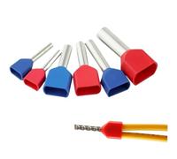 Conector de cable doble Terminal 100PCS TE7508(Green,TE2510)