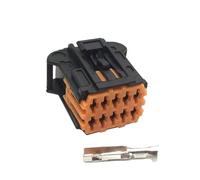 Conector de cable eléctrico for automóvil, de plástico, con espejo hembra de 10 pines y 1,5 mm, 98816-1011 y 98823-1011(Female)