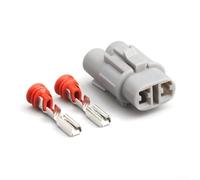 Conector de cable impermeable sellado MT de 2 pines para uso automotriz, conector fácil de transportar y almacenar para aplicaciones en interiores y exteriores (mujer, 1 pieza)