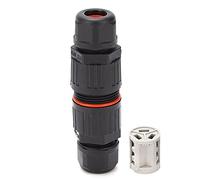Conector de cable - Llama PA66 Safe de grado IP68 - Material de retardante, conexión fácil con marcas transparentes, uso de iluminación al aire libre y submarino, silicona WaterPR (type 2)