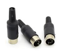 Conector de cable macho DIN de 5 pines con asa, 3 unidades por lote
