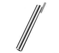 Conector de cable para electricista, 4 cuadrados, 1-5 vías, para taladro de 10 mm, acero al carbono 45, resistente al agua, conector eléctrico con soldadura, plateado, 93 x 10 mm