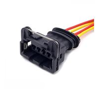 Conector de cableado, 1 Unidades 2 3 4 5 Pin Auto Bobina de inyector sellado de combustible Conector de cable eléctrico Conector de cable enchufe 282189-1 282191-1 282192-1 282193-1(4P arnés de
