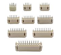 Conector de cableado de circuito electrónico 100 unids PH 2.0 Pitch 2.0 mm Horizontal Smd Socket Patch Terminales Conectores de cable 2p 3p 4p 5p 6p 7p 8p 9p 10pin Conector SMD ( Color : 6 Pin )