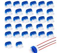Conector de Cables para Robot Cortacésped Impermeables Conectores Bloques de Terminales,30 Conectores de Cable para Automóviles 314,Clip de Conexión Resistente Al Agua para Robots Cortacésped