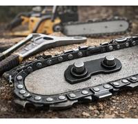 Conector de cadena para mantenimiento de cadena de motosierra que garantiza un ajuste adecuado entre eslabones y dientes de piñón para una conducción suave (325)