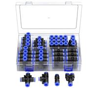 Conector de caja PU PE PV PY 4/6/8/10/12/14/16 mm(12pcsBlue14mm)