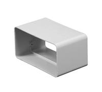 Conector de canal plano para tubo de ventilación, 75 x 150 mm, canal plano KP75-21