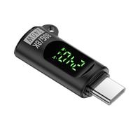 Conector de carga rápida Plug | Pantalla digital USB 4.0 PD 240 W - Conversor de control de carga para PC - Tablet - Adaptador de transferencia de datos de teléfono | USB 4.0 Fast Charger