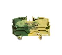 Conector de carril de protección 16mm2 amarillo-verde 2016-1207