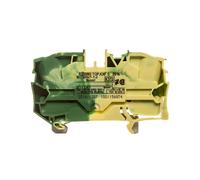 Conector de carril de protección 16mm2 amarillo-verde 2016-1207