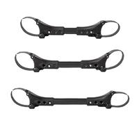 Conector de carrito - Conector de coche de bebé, conector doble para cochecito | Sujetadores flexibles dobles para carrito de bebé, doble enlace de seguridad para cochecito, conector de cochecito de