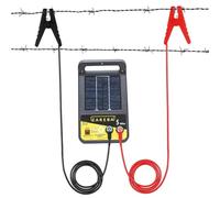 Conector de Cerca Eléctrica - Cargador Solar, Componente de Cableado de Cobre, Enlace Puente, ABS Rojo Negro Aislado | Herramienta de Unidad Conductiva para Trabajadores de Campo & Criadores