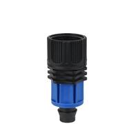 Conector de cinta de goteo de 5/8 pulgadas, divisor en T, acoplamiento de codo, riego por goteo de jardín, manguera de bloqueo extraíble de rosca de 16mm, 2 uds.(H-Joint-2pcs)