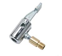 Conector de clip de válvula de inflador de neumáticos de bloqueo de latón, solución de inflado rápido para vehículos pesados