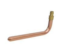 Conector de cobre de expansión de 3/4 pulgadas, Pex-A, 3/4 x 8 pulgadas, recto F1960, sin plomo, para uso en conexión de tubo Pex-A