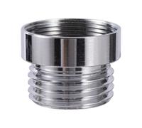 Conector de cobre niquelado roscado M18/22/24mm, adaptador de tubo de ducha de rosca macho de 1/2 "y 3/4", junta de entrada de agua for lavadora(1I2 To M24)