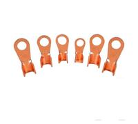 Conector de cobre ot Terminal de cable tipo OT, 10-100 Uds., 10A, 20A, 30A, 40A, 50A, 100A, terminales de nariz desnuda, engarzado(40A,30pcs)