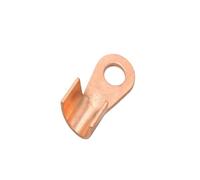 Conector de cobre ot Terminales de OT-3A ~ 1000A, diámetro del Cable de empalme, Nariz de cobre desnudo, engarzado en forma de O(OT-600A(1pcs))