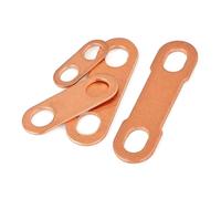 Conector de cobre púrpura T2, pieza de conexión de cobre for celda de batería de litio con calefacción eléctrica, puente de corriente, 2 unidades(C-20 H-6x9W-12 T-2.0)