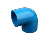 Conector De Codo 90 Grados, 5 Unids/lote 20 Mm ~ 50 Tubería PVC Conectores Agua for Jardín Accesorios for Sistema Riego Adaptador Fuente Cuadrada for Tanque Acuario(Blue Elbow,50mm)