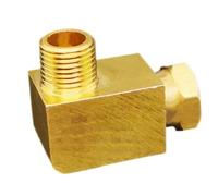 Conector de codo, conector conexión agua, 5 piezas 1/8" 1/4" BSP M4 M5 M6 M8 M10 métrico macho 4 6 8 mm Codo compresión Tubo aceite Montaje tubería latón Sistema lubricación(Elbow,1l4 BSP To 4mm)