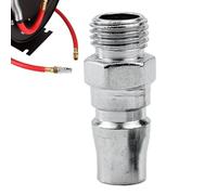 Conector de compresor de aire de conexión rápida, adaptador de manguera de aire industrial tipo C, conector neumático de liberación rápida, enchufe macho y hembra, adaptador de compresor de taller