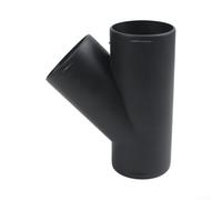 Conector de conducto de rama en Y para calentador de coche para gestión del flujo de aire, compatible con conductos de diámetro exterior de 75 mm