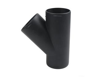 Conector de conducto de rama en Y para calentador de coche para gestión del flujo de aire, compatible con conductos de diámetro exterior de 75 mm