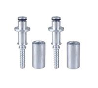 Conector de conexión de manguera for lavadora de alta presión, adaptador de conector de reparación de punta de tubería for conector de manguera Karcher K con manga, 2 uds.(2 pcs B)