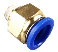 Conector de conexión neumática PC Air 4-m5 4-M6 4mm 6mm 8mm 10mm 12mm, rosca macho 1/4 1/2 1/8 3/8(10-02,10PCS)