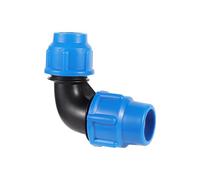 Conector de conversión de codo de 25-20/32-25 mm, reductor de tubería de PE y PVC, conector rápido for riego de invernaderos y jardines agrícolas.(25-20)