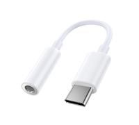 Conector de convertidor de audio tipo C, conector de audio de 3,5 mm, transmisión digital de sonido, diseño compacto Plug and Play, ideal para la grabación móvil, portátil y DJ Training