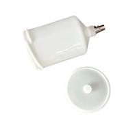 Conector de copa for pulverizador Sa-ta, pulverizador de pintura a chorro, 600 ml, plástico blanco, accesorios for copa de pintura