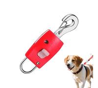 Conector de cuerda para mascotas con mecanismo de liberación rápida para perros, arnés para mascotas, conector de bloqueo para camping, paseo, senderismo, jardín