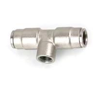 Conector de deslizamiento de latón de 3/8 ", interfaz de alta presión bloqueo de la boquilla de neblina del conector rápido de la boquilla de neblina Junta rec 1/8 inner wire + 2 interfaces 10 piezas