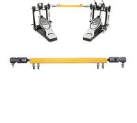 Conector De Doble Bajo Drum Pedal,Barra de Conexión | Componentes y Piezas para Pedal de Batería | Para Adultos Estudiantes Adolescentes Principiantes Profesionales Entrenamiento Escuela