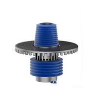 Conector de drenaje de suelo multifunción con bloque magnético de olor y control de desbordamiento para lavadora, secadora y acondicionador, diseño compatible (doble uno)