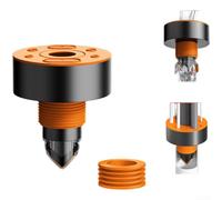 Conector de drenaje de tres vías de acero inoxidable para lavadora sellado adaptador en forma de Y con anillos de silicona que evita el reflujo y ajuste ajustable para múltiples tamaños de tubería (I)