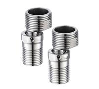 Conector de ducha que ahorra espacio, adaptador de grifo de ducha de acero inoxidable, ajuste de ángulo de rotación de 360 grados, base curvada en ángulo, ajuste del ángulo de rotación