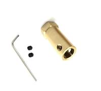 Conector de eje de motor de acoplamiento hexagonal de cobre extendido | Extiende la distancia del eje de transmisión para conexiones eficientes del motor en coches y modelos robot