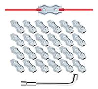 Conector de Eléctrica de Cuerda Poli - Empalme de Cables Agrícolas | Conector M5 Para Agrícola Eléctrica De Policordia - Seguridad Del Ganado Y Gestión De Ganadería
