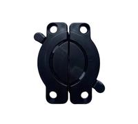 Conector de empalme mesa, bisagras plegables for muebles, bloqueo hebilla, combinación escritorio, sujetadores tablero madera, 1 ud(Kunststoff)